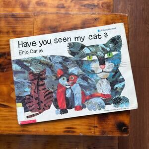 Vintage 1991 Eric Carle Have You Seen My Cat? Paperback Book